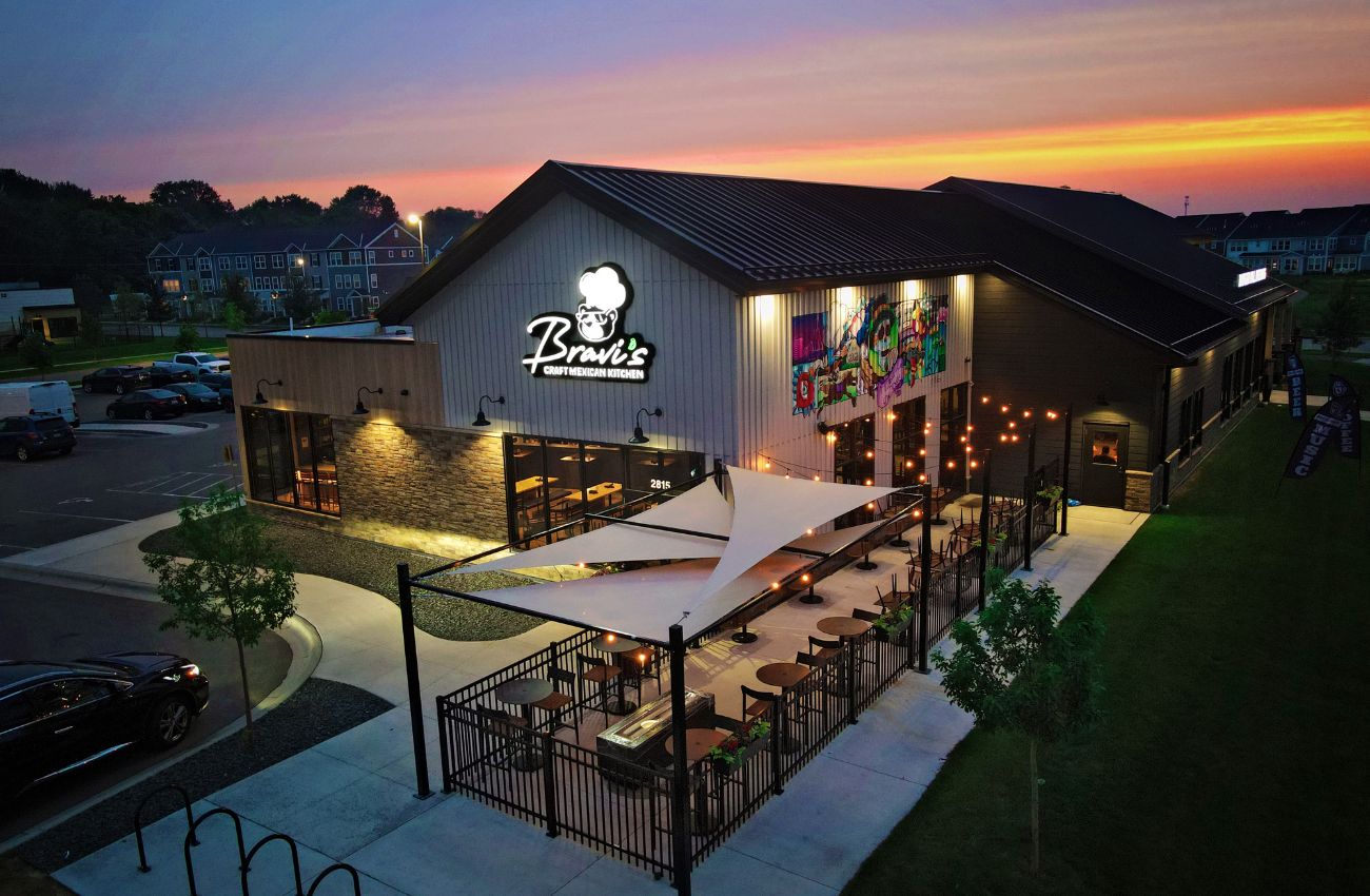 bravis mexican restaurant build out