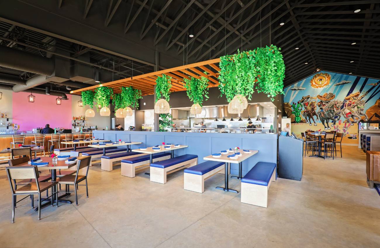 bravis mexican restaurant build out