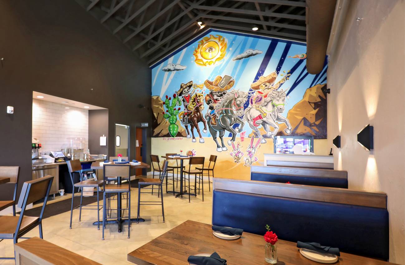 bravis mexican restaurant build out
