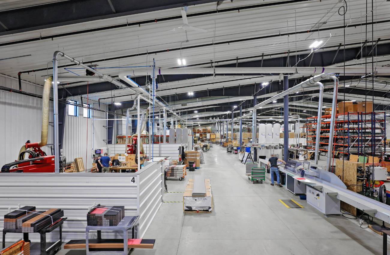 by the yard manufacturing plant construction
