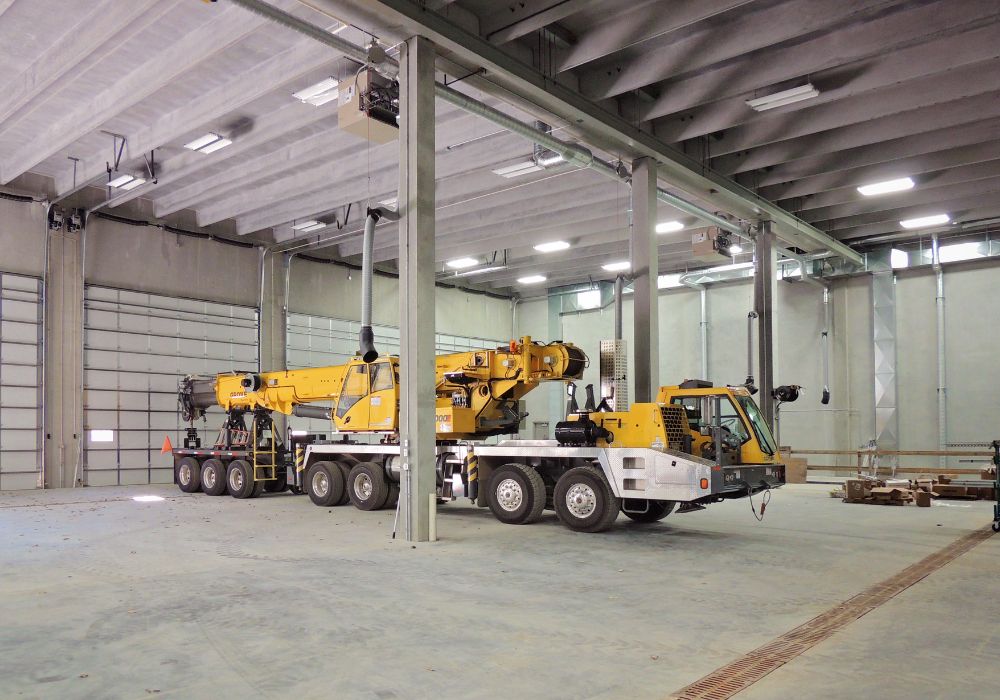 Vic's Crane Maintenance Shop and Office Precast Concrete Building