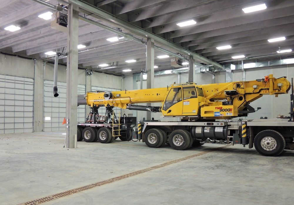 Vic's Crane Maintenance Shop and Office Precast Concrete Building