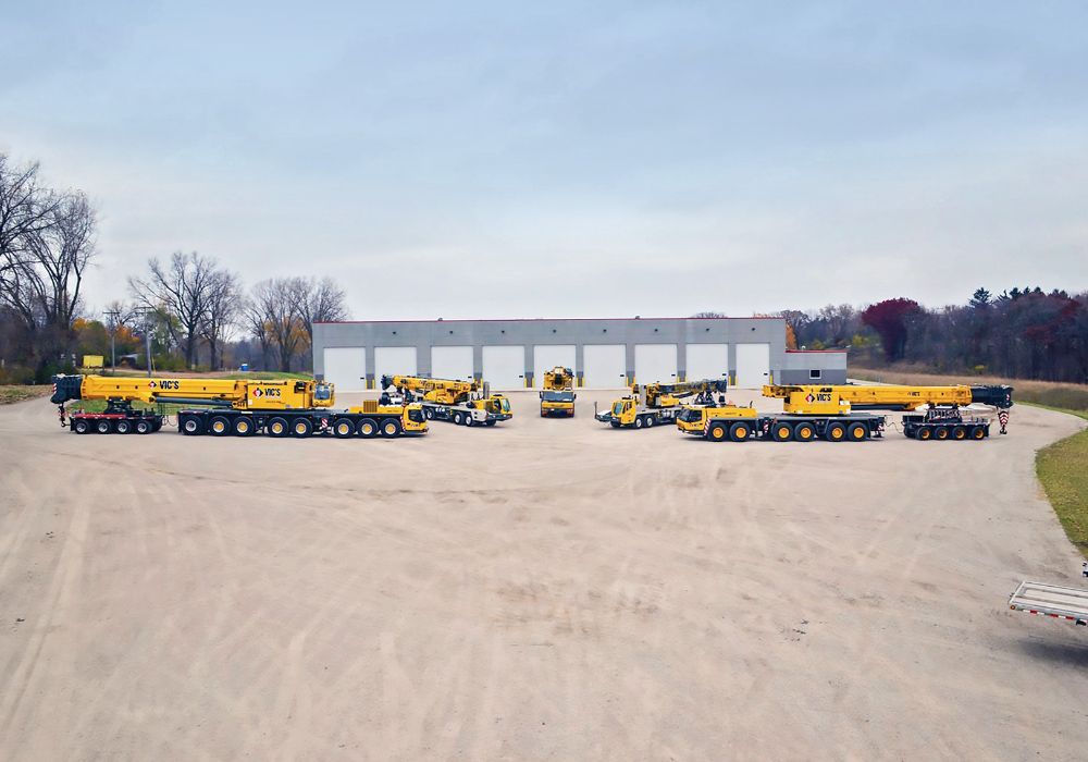 Vic's Crane Maintenance Shop and Office Precast Concrete Building