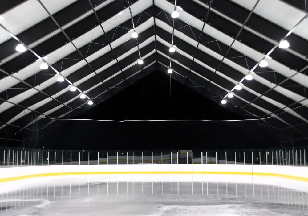 Willmar, Minnesota Outdoor Covered Ice Rinks