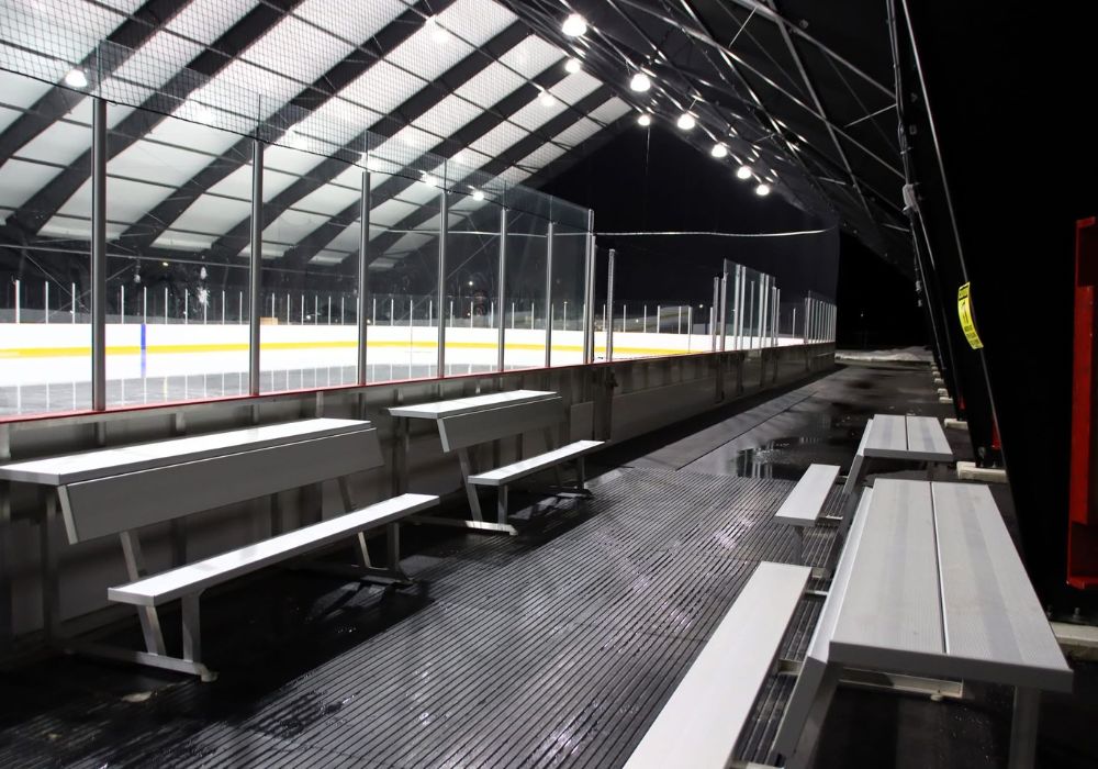 Willmar, Minnesota Outdoor Covered Ice Rinks