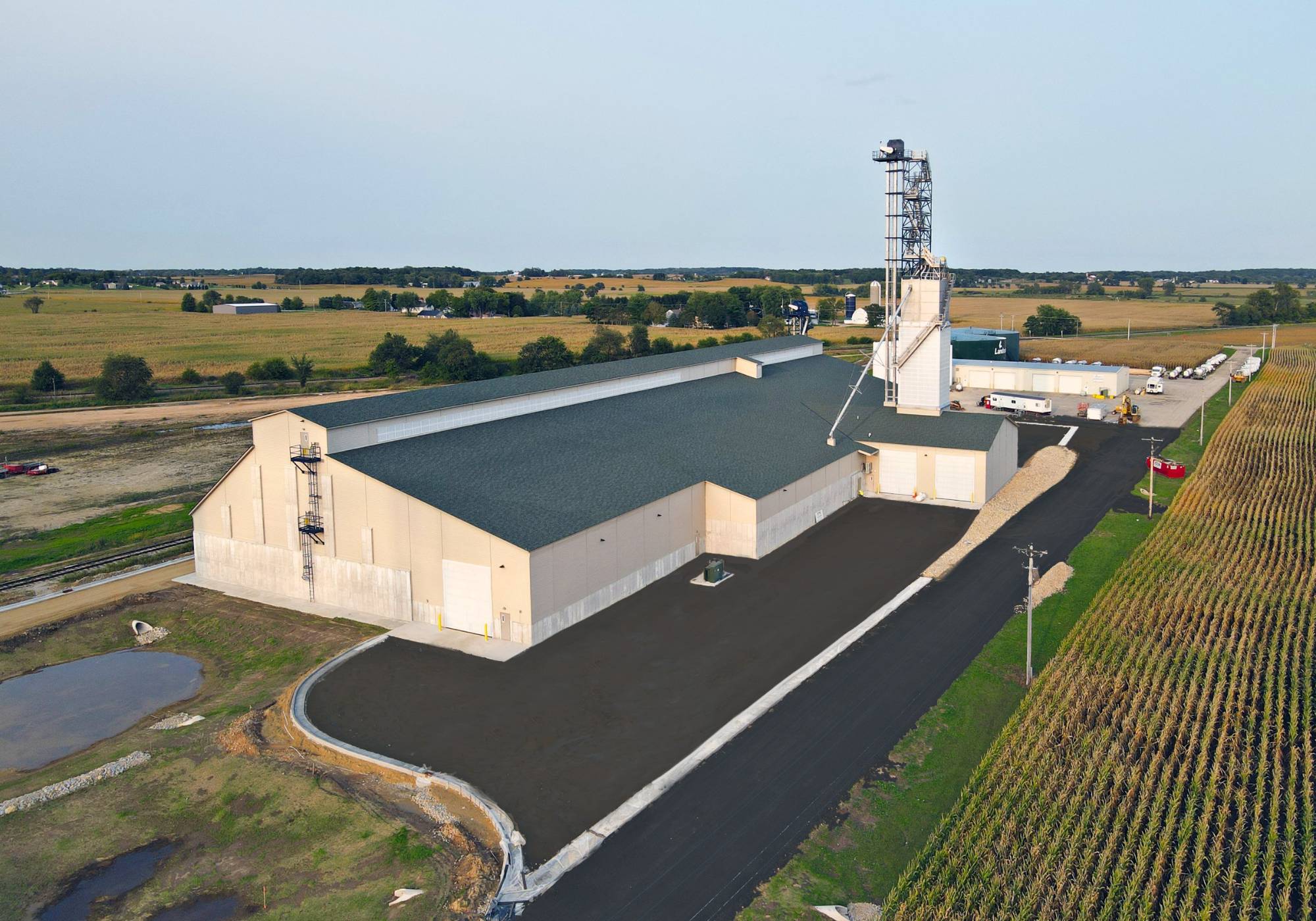 ALCIVIA Dry Fertilizer Storage Building Evansville, WI Greystone
