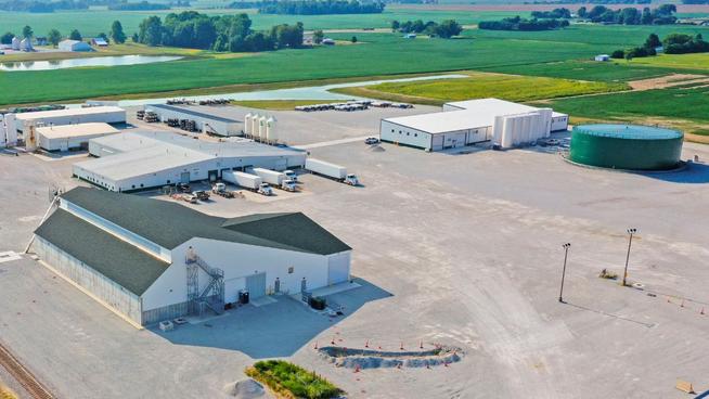 Dry Fertilizer Storage, Tipton Indiana