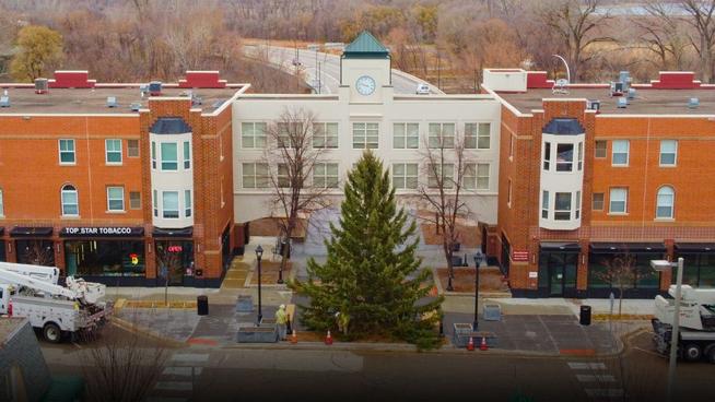 Greystone Team Helped Install Holiday Fest Tree Downtown Shakopee Greystone Team Helped Install Holiday Fest Tree Downtown Shakopee