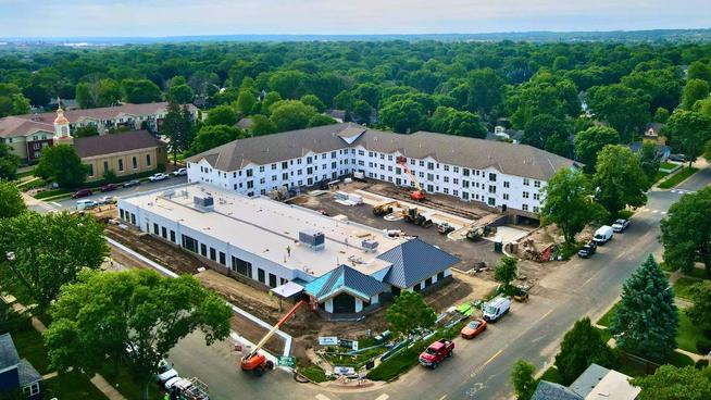 Scott County CDA Office and Senior Housing Project Progress