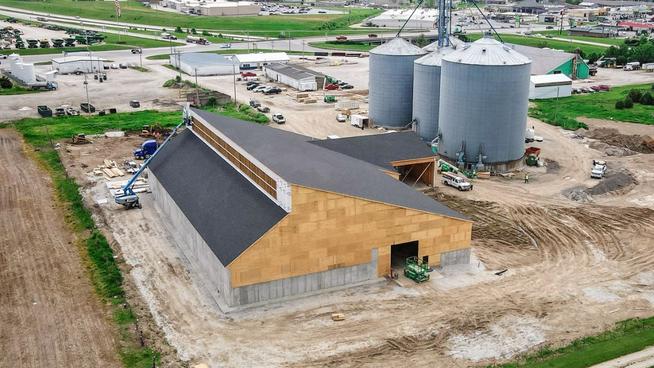 Macon, Missouri Dry Fertilizer Building