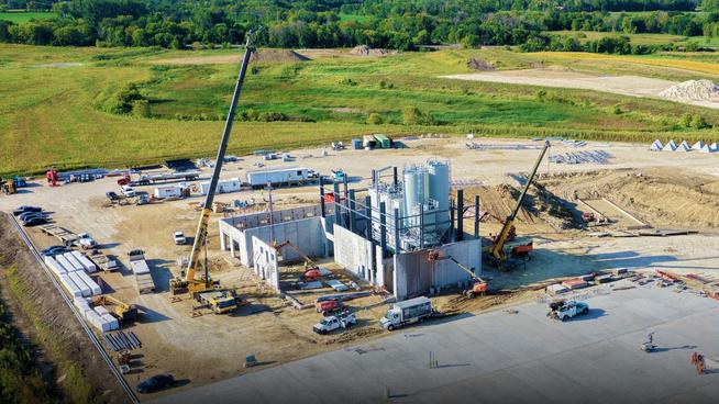 Cemstone Concrete Batch Plant Progress Delano Minnesota Cemstone Concrete Batch Plant Progress Delano Minnesota