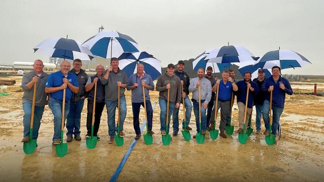 River Valley Coop Mixing Facility Chemical Warehouse Groundbreaking River Valley Coop Mixing Facility Chemical Warehouse Groundbreaking