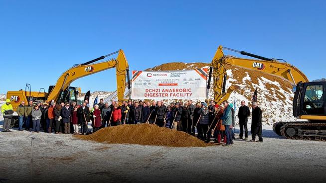 Groundbreaking for Dem-Con Anaerobic Digester Project Groundbreaking for Dem-Con Anaerobic Digester Project