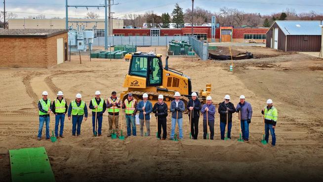 New Prague, Minnesota West Energy Station Groundbreaking New Prague, Minnesota West Energy Station Groundbreaking