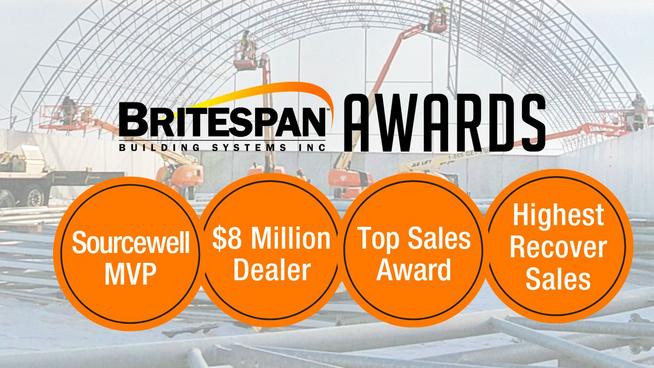 Fabric Building Divison Earns Four Britespan Awards