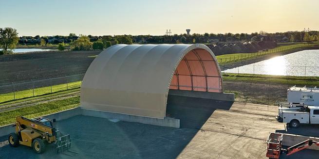 Salt Storage Dome Salt Storage Dome