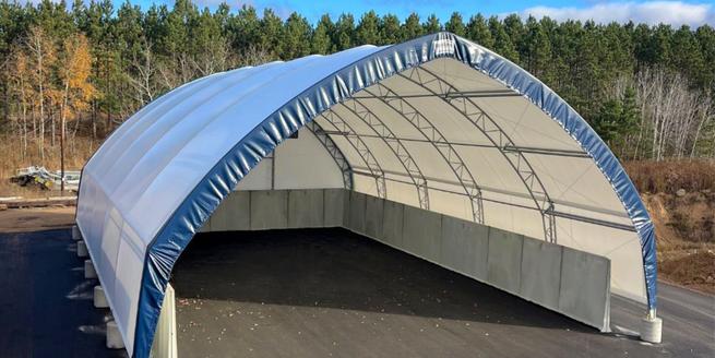 Salt Storage Building Salt Storage Building