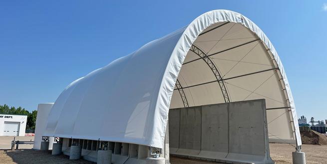 Salt Storage Shed Salt Storage Shed