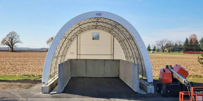 Salt Storage Shed Salt Storage Shed