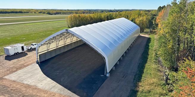 Salt Storage Dome Salt Storage Dome