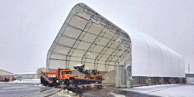 Salt Storage Shed Salt Storage Shed