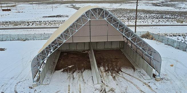 Salt Storage Shed Salt Storage Shed