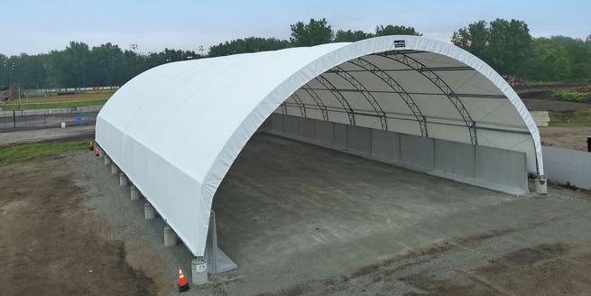 Salt Storage Building Salt Storage Building