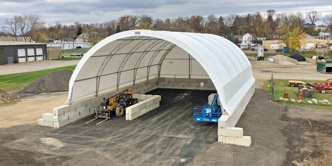 Salt Storage Dome Salt Storage Dome