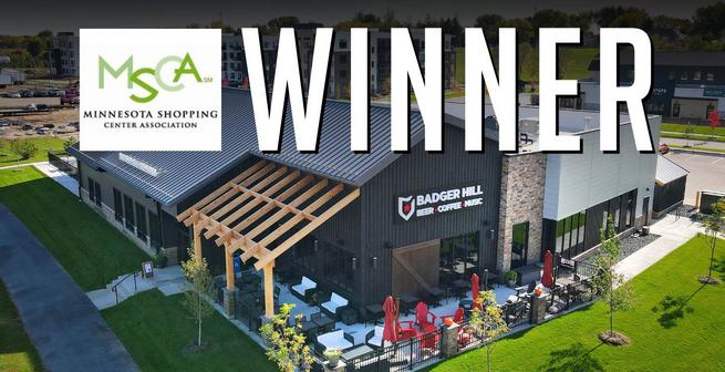 Badger + Bravis Wins Two Awards from the Minnesota Shopping Center Association – MSCA