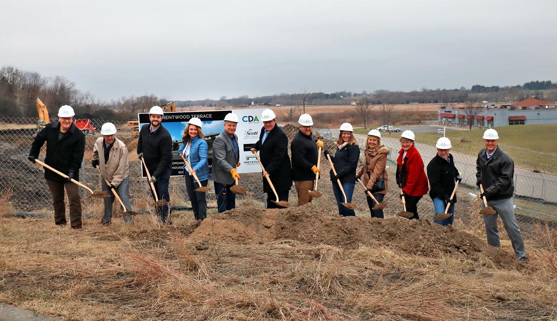 Construction begins on Brentwood Terrace Senior Living Facility Construction begins on Brentwood Terrace Senior Living Facility