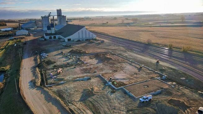 Progress at Crystal Valley, Chemical Seed Warehouse