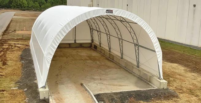 Fabric Covered Buildings in Rome, Georgia