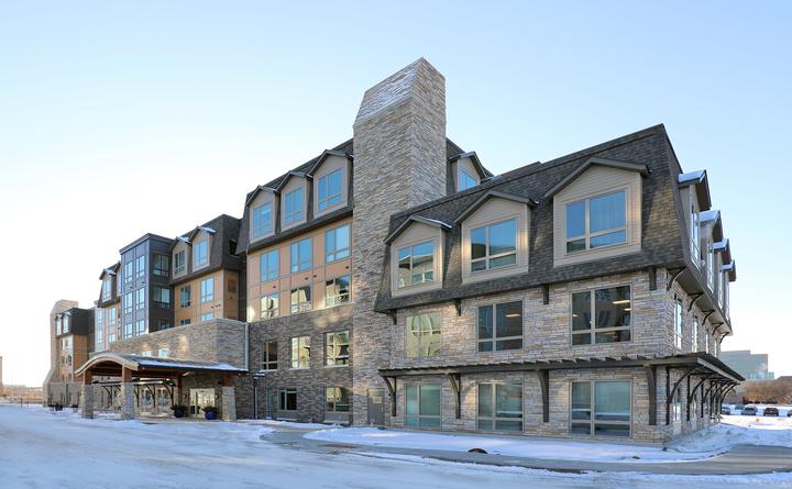Global Pointe Senior Living exterior view Global Pointe Senior Living exterior view
