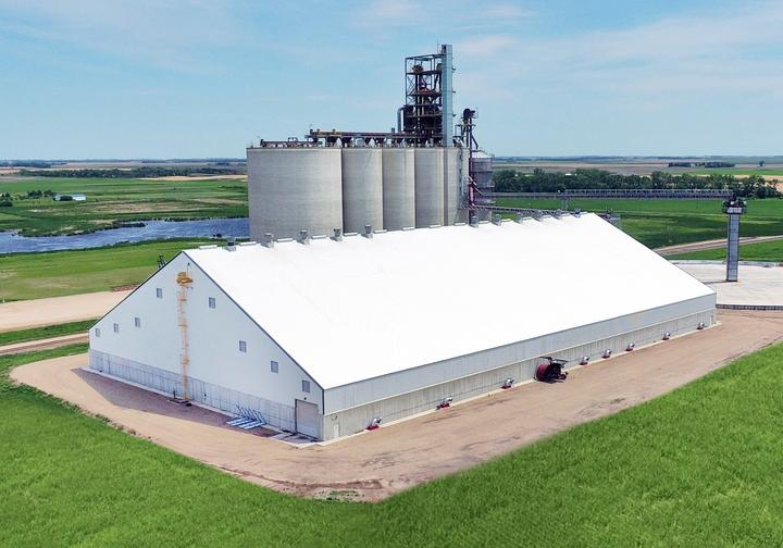 James Valley Flat Grain Storage Building