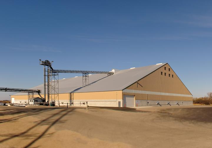 Glacial Plains Flat Grain Storage Building