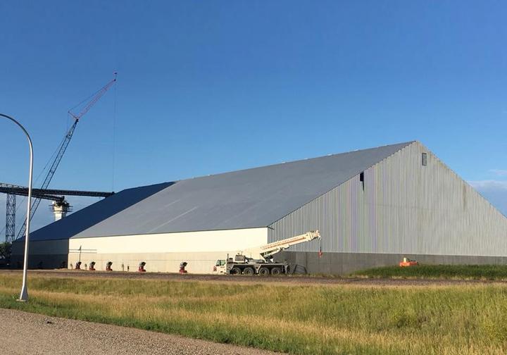 James Valley Grain Flat Storage Building