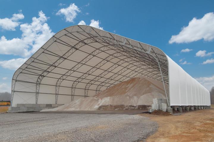 100' x 240' Salt Storage Building 100' x 240' Salt Storage Building