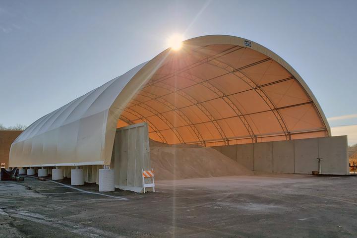 72' x 98' Salt Storage Fabric Building 72' x 98' Salt Storage Fabric Building