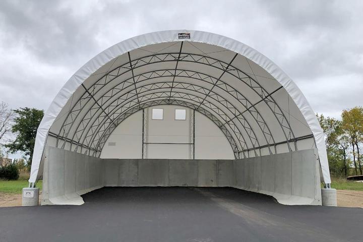 Salt Storage Fabric Building Salt Storage Fabric Building