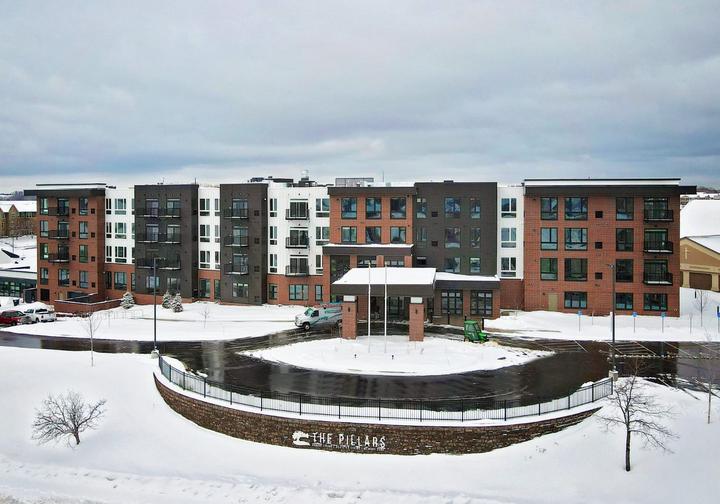Pillars of Lakeville senior living under construction Pillars of Lakeville senior living under construction