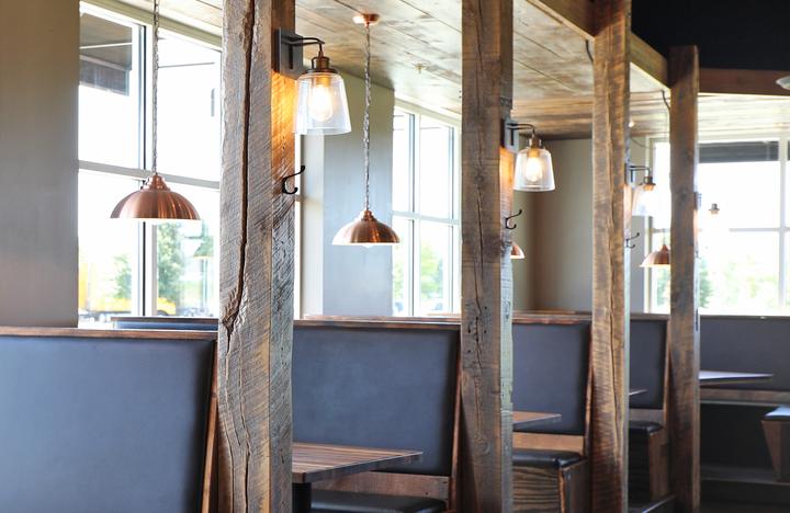 Rustic details at McCoys Copper Pint Bar & Restaurant