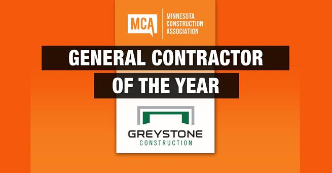 Minnesota Construction Association names Greystone the General Contractor of the Year